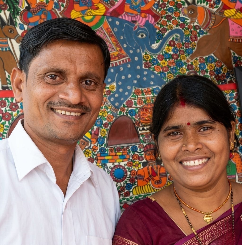 Nilam Devi and Sanjeev Kumar